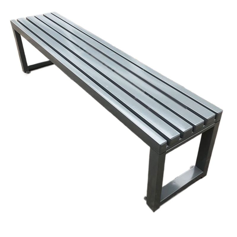 Amazon.com: Black Metal Outdoor Bench Garden Bench Park Bench Patio Bench  Metal Bench Weatherproof Cast Iron Metal Sturdy Iron Frame Furniture Chair  (7 Colors) (Color : Gray, Size : 1.2m) : Patio,