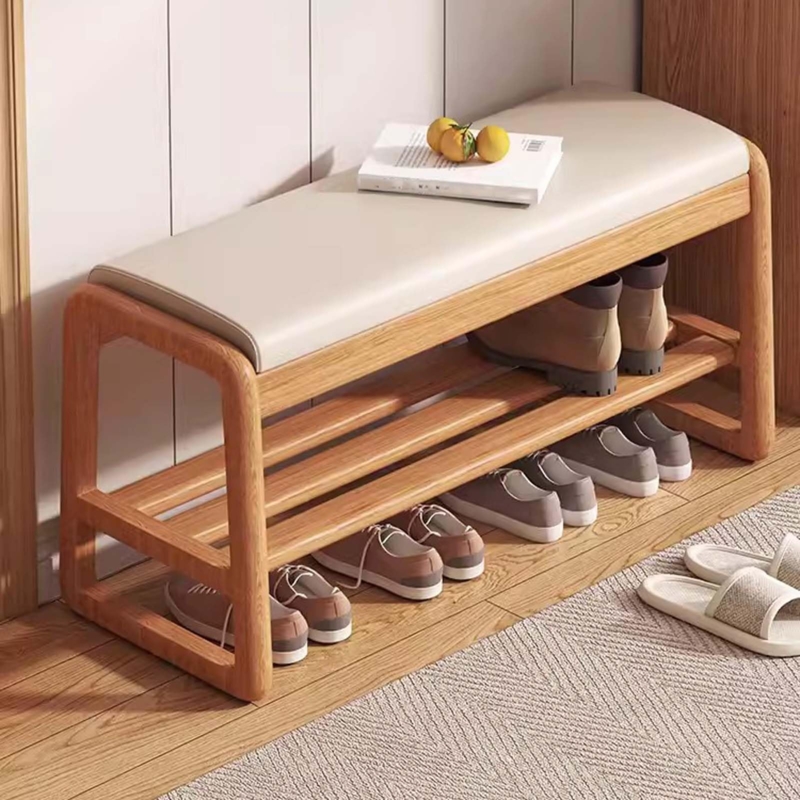 Amazon.com: Entryway Bench 22x12x17 inch, Shoe Bench for Bedroom, 2-Tier  Shoe Rack with Padded Seat, Storage Bench for Entryway, Shoe Storage  Organizer Benches for Front Door Entrance : Home & Kitchen