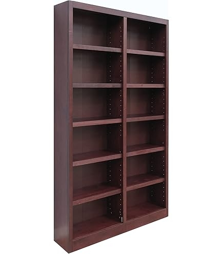 Amazon.com: HON 6-Shelf Bookcase, 36 by 11-1/2 by 84-Inch, Harvest : Home &  Kitchen