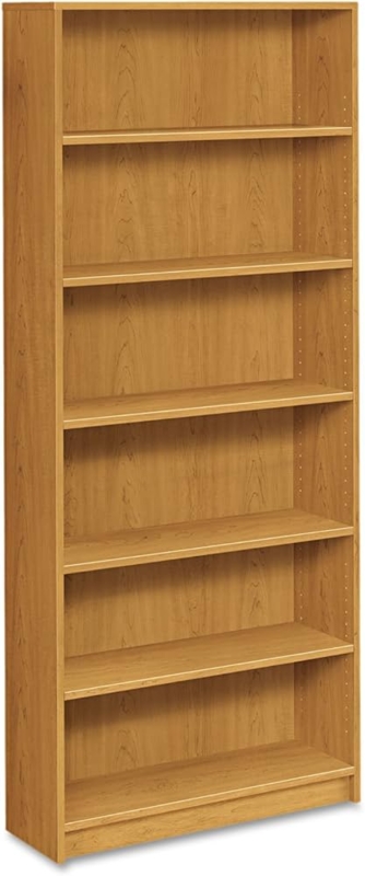 Amazon.com: HON 6-Shelf Bookcase, 36 by 11-1/2 by 84-Inch, Harvest : Home &  Kitchen
