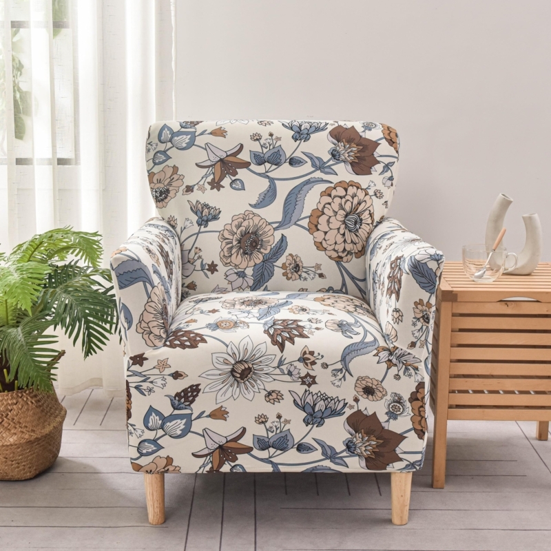Amazon.com: LiveGo Stretch Mid Century Modern Armchair Slipcover 1-Piece  Jacquard Accent Chair Covers with Arms Soft Waterproof Chair Slipcovers for  Living Room Furniture Protector Office (Color J) : Home & Kitchen