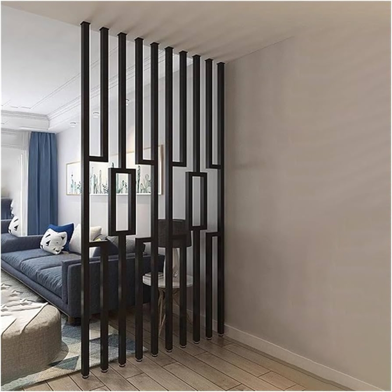 Amazon.com: Partition Room Divider Living Room Entrance Hall Partition  Screen Column Floor to Ceiling, 96 60 48 36 24 Inch Tall Metal Wall  Partition Post Room Divider, for Teahouse/Coffee Shop/Hotel/Studio, Heigh :