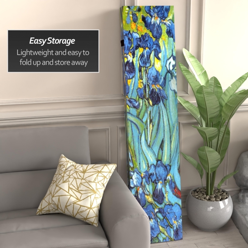 Amazon.com: Red Lantern 6 ft. Tall Double Sided Works of Van Gogh Canvas  Room Divider - Irises/Starry Night Over Rhone 4 Panel Freestanding Folding  Privacy Screen Partition Separator for Modern and Contemporary :