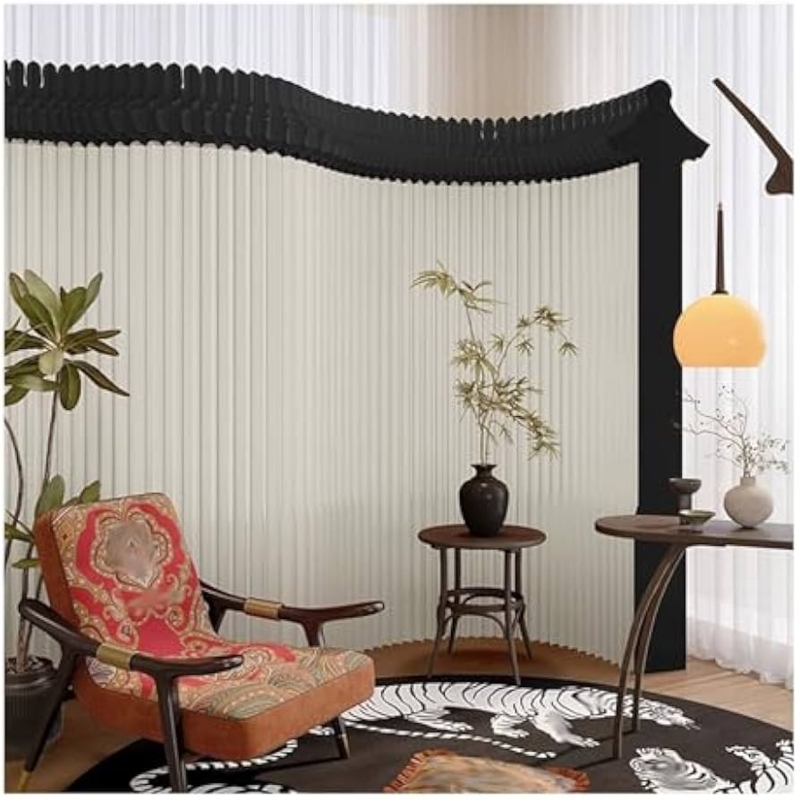 Amazon.com: Room Dividers Panels,Panel Screens Folding Room Divider Paper  Panel Screen Partition,Portable Retractable Wall Partition For Living Room  Bedroom Office,No Assembly Required,White,500X240Cm/196.8X94.4 : Home