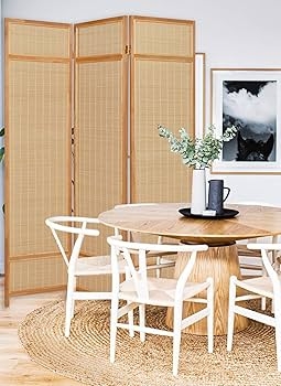 Amazon.com: Screen Gems Pine Layered Screen Room Divider, 52"L x 72"H,  Multicolor : Home & Kitchen