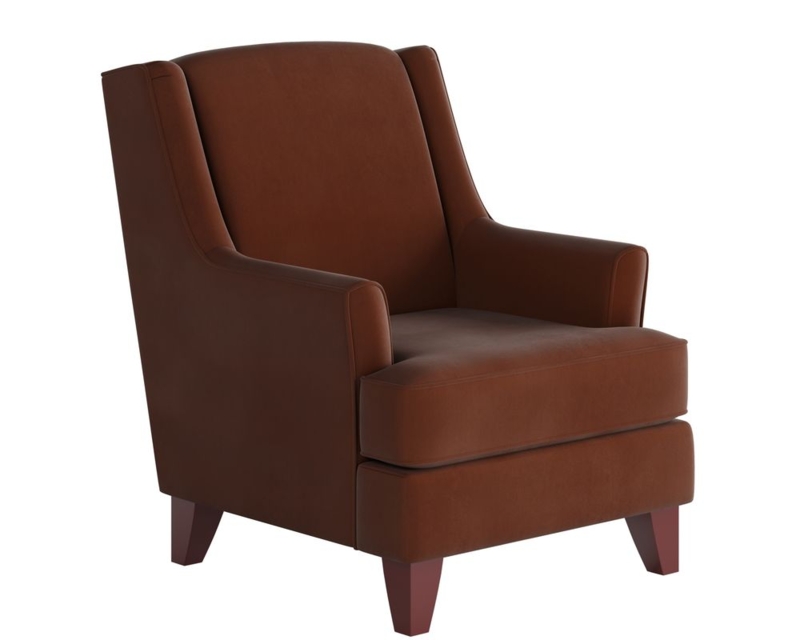 Bella Burnt Orange Accent Chairs (eight styles available) | Sofas and  Sectionals