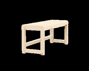 Bench Exposed Joinery H-Stretcher Minimalist Blonde Wood Bench