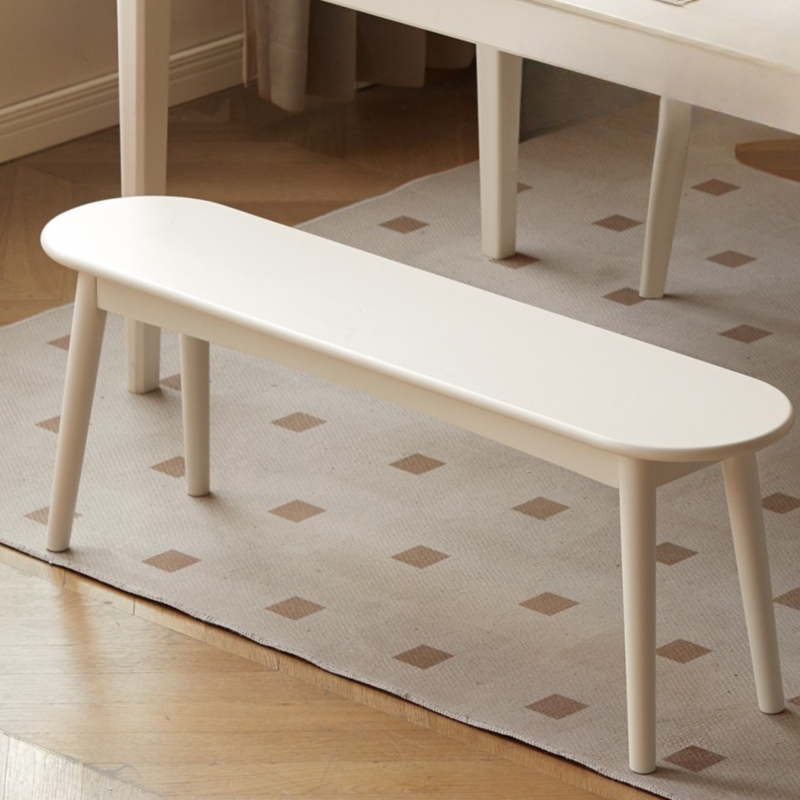 Bench with Channel Pleated Sides for Transitional Entryway Seating