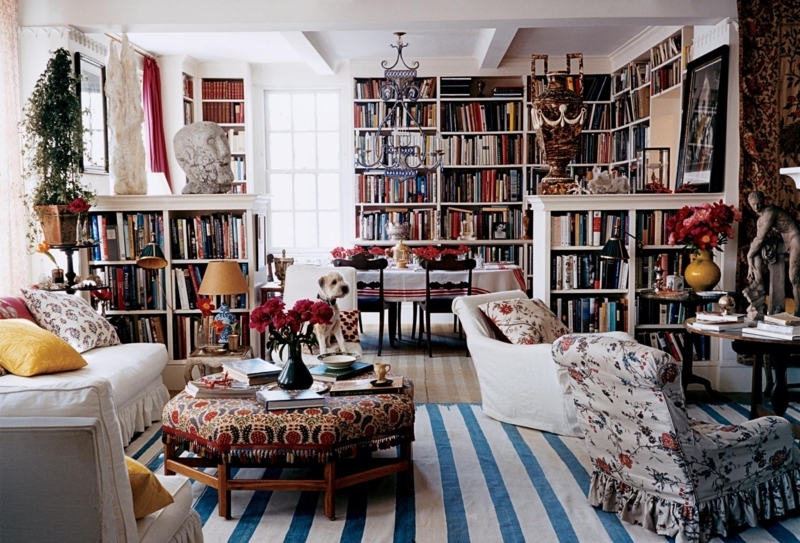 Bookcase Floor To Ceiling Traditional Wood Library Partition
