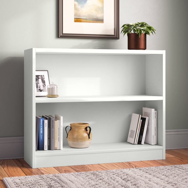 Bookcase Open Back Design Minimalist Compact Storage Solution