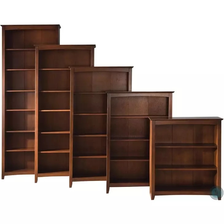 Bookcase Shaker Design Adjustable Shelving Four Shelves