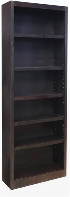 Bookcase Traditional Crown Molding 84 Inch Height Plinth Base Design