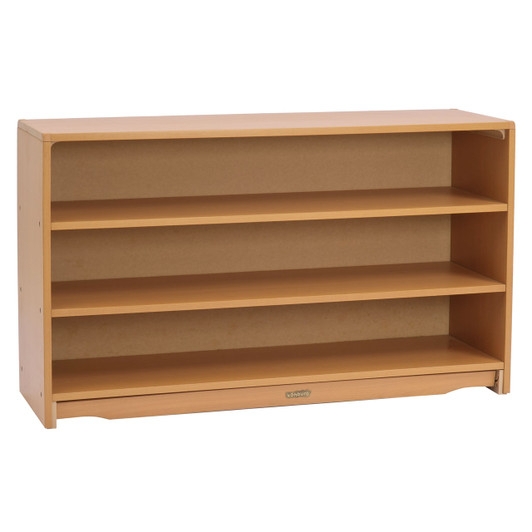 Bookcase Two Compartments Low Profile Horizontal Classroom Storage