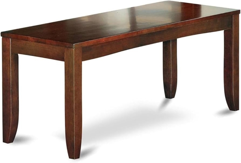- Casafoyer LYB-ESP-W Lynfield Dining Room Bench with Solid Wood  Seat, 52x15x18 Inch, Espresso - Table Benches