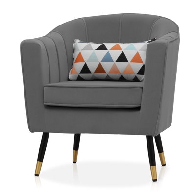 Chair And A Half Shallow (Under 21") Accent Chairs You'll Love | Wayfair