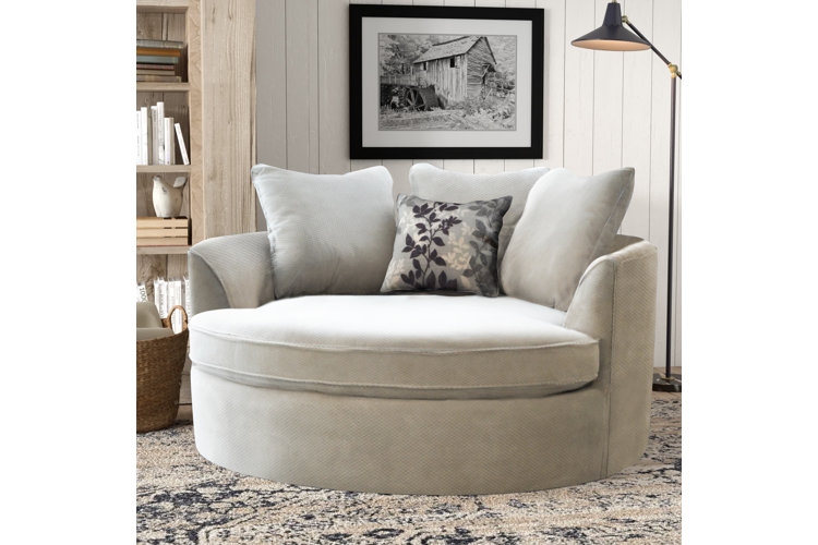 Contemporary Accent Chair Cream Velvet Channel Tufting Elegant