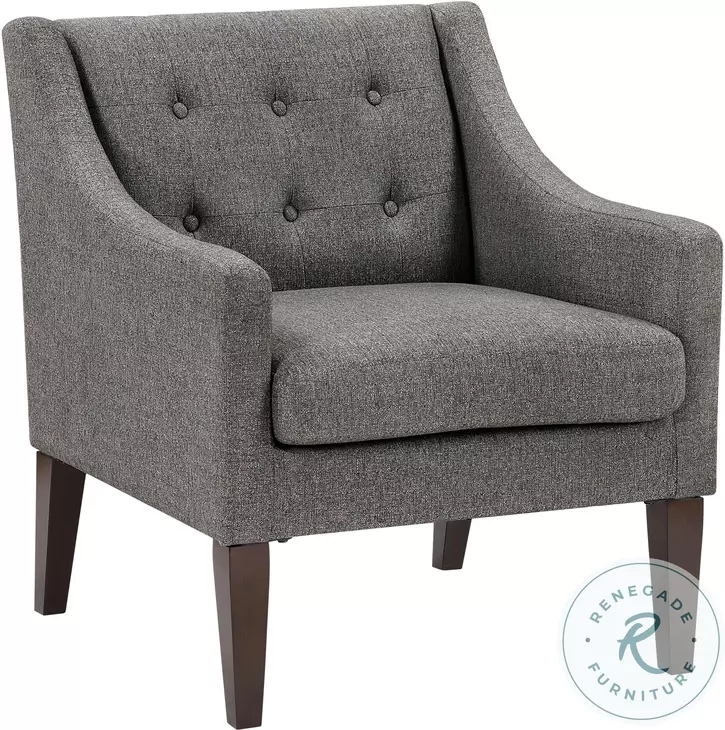 Contemporary Swivel Accent Chair with Low Profile Base
