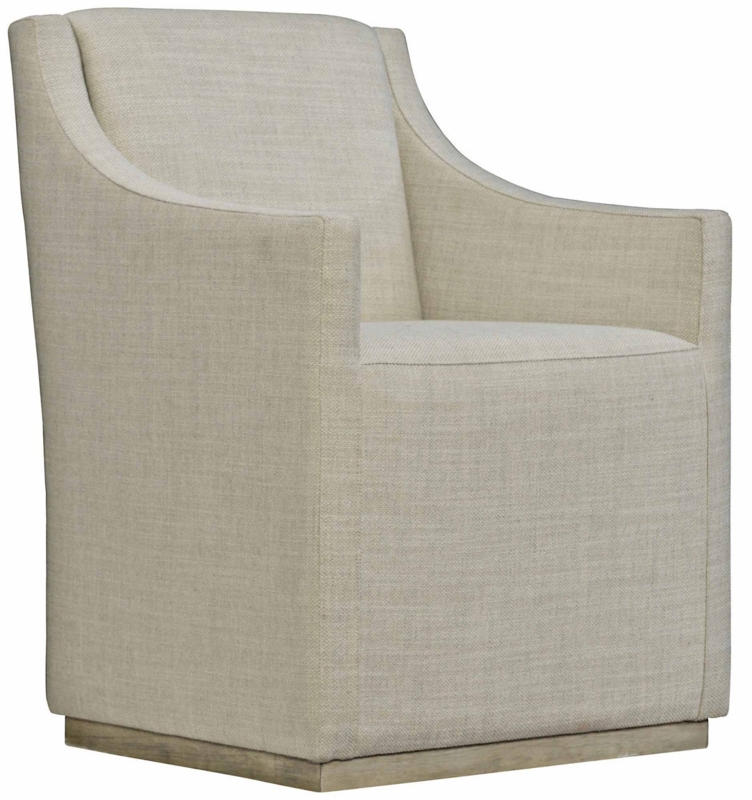 Dining Chair High Back Linen-Like Upholstery Tapered Legs