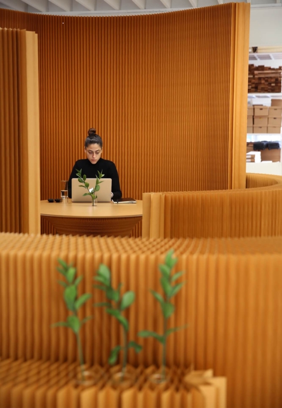 flexible wooden room dividers book to 15ft - article - molo