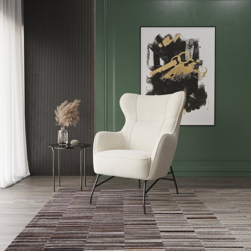 Franky Boucle Accent Chair | Old Cannery Furniture
