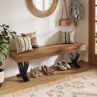 Industrial Entryway Shoe Bench Storage with Three Tier Mesh Shelves