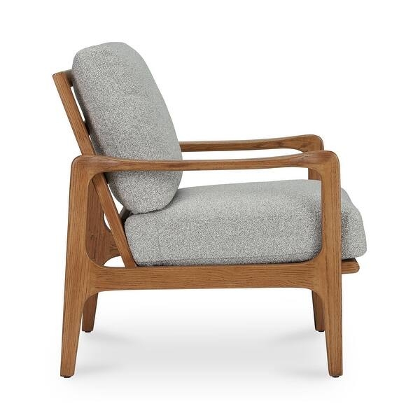 Low Profile Chair Heathered Beige Fabric Barrel Silhouette Swivel