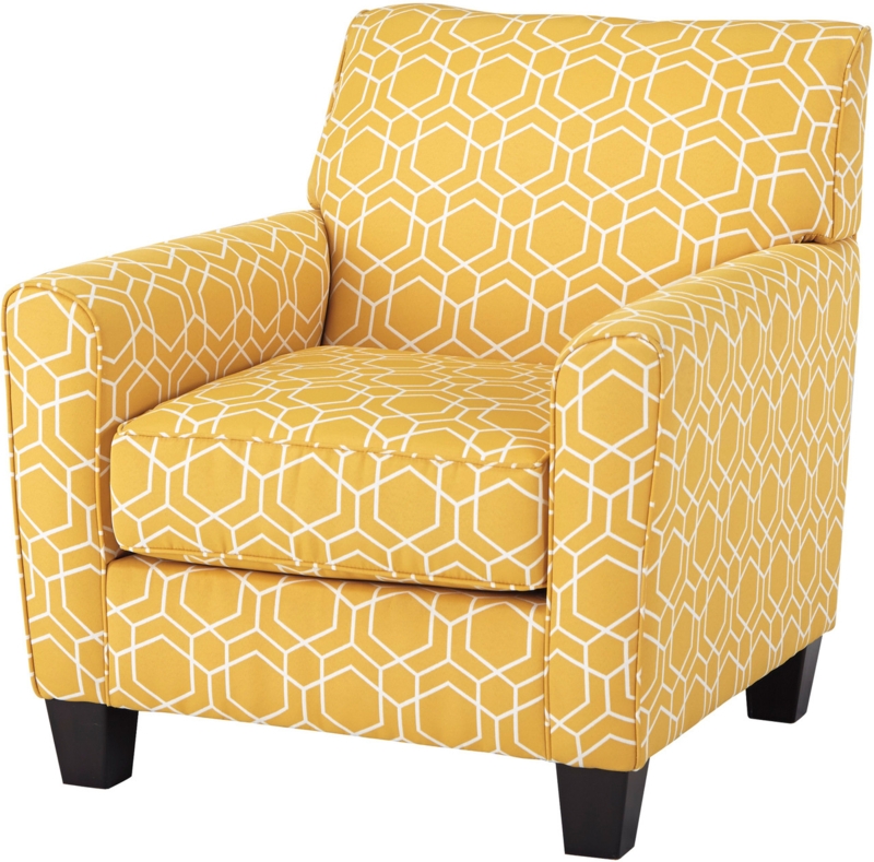 Mid-Century Modern Armchair with Minimalist Button Tufting