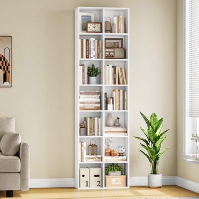 Narrow Transitional Modern Bookcases You'll Love | Wayfair