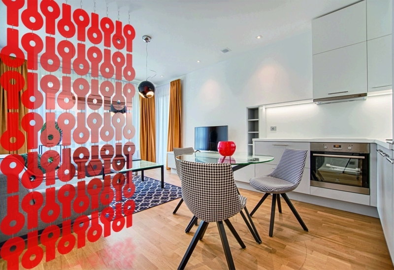 Red Acrylic Room Divider Panels: Recycled Plastic Hanging Screens - Etsy
