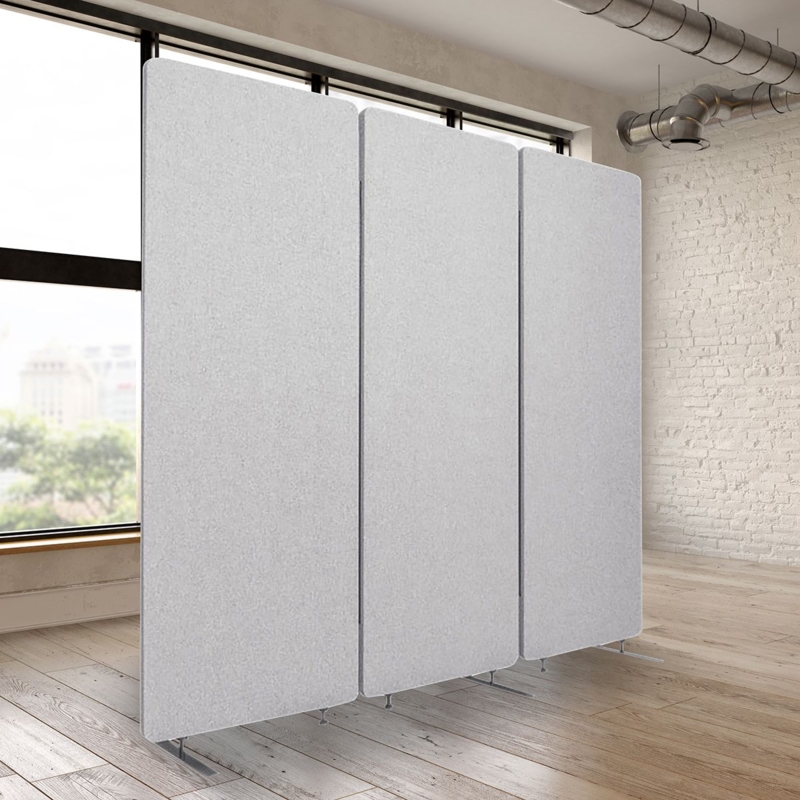 Room Divider Acoustic Felt Industrial Loft Sound Dampening Screen
