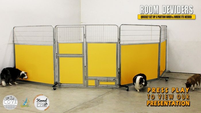 Room Divider Mobile Wire Mesh Yellow Modular Panels