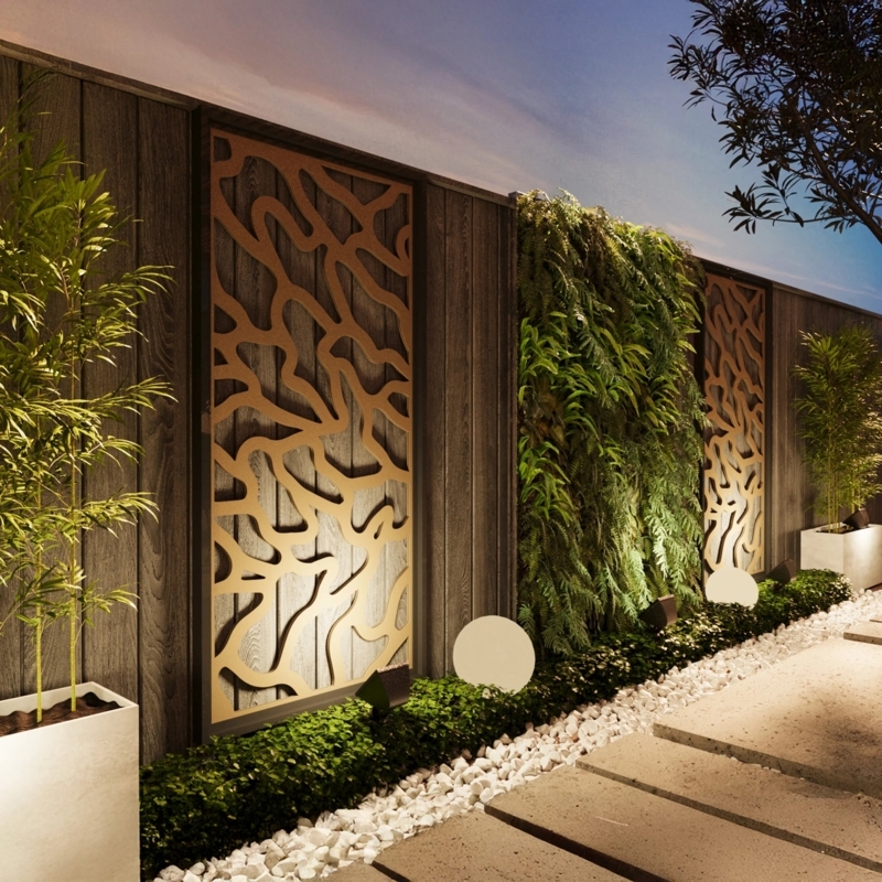 Sierra Custom Outdoor Privacy Screen  CraftivaArt