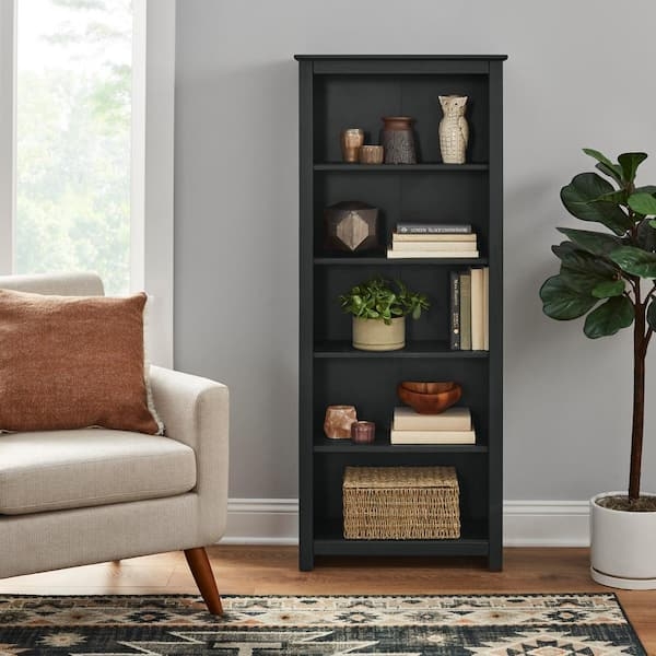 Standard Bookcase Featuring Natural Pine Wood Knots