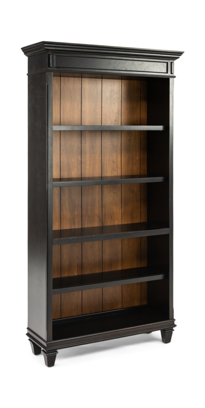 Transitional Bookcase with Base Cabinet, Matte Finish Storage Unit