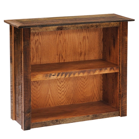 Weathered Texture Bookcase, Chunky Frame, Compact Design