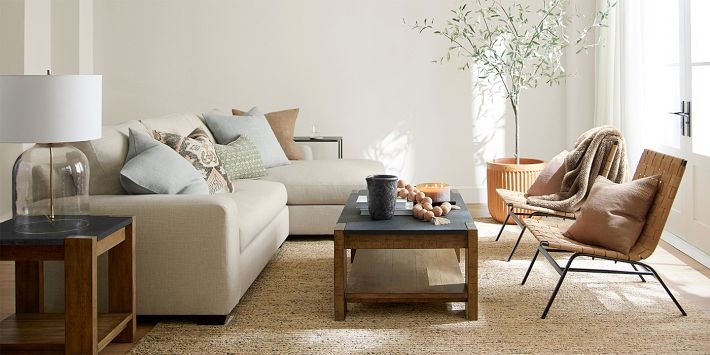 Woven Leather Accent Chair Blonde Wood Frame Scandinavian Style