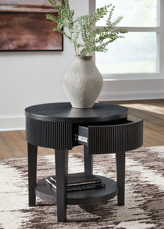 Ashley Express - Marstream Round End Table  Galleria Furniture (WI)