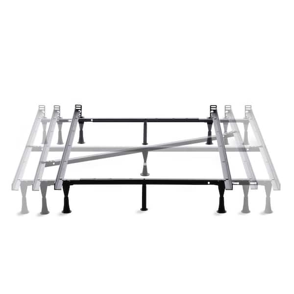 Bed Frame Floor Protecting Glides Adjustable Width Headboard Brackets