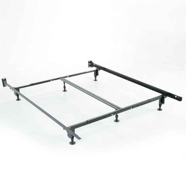 Bed Frame Support Center Leg Adjustable Width Bolt On Design