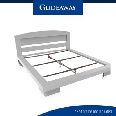 Bed Frame Support System X Support Design Adjustable Legs Matte
