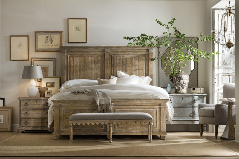 Bed Wingback Headboard Neutral Palette White Upholstered Wingback Bed