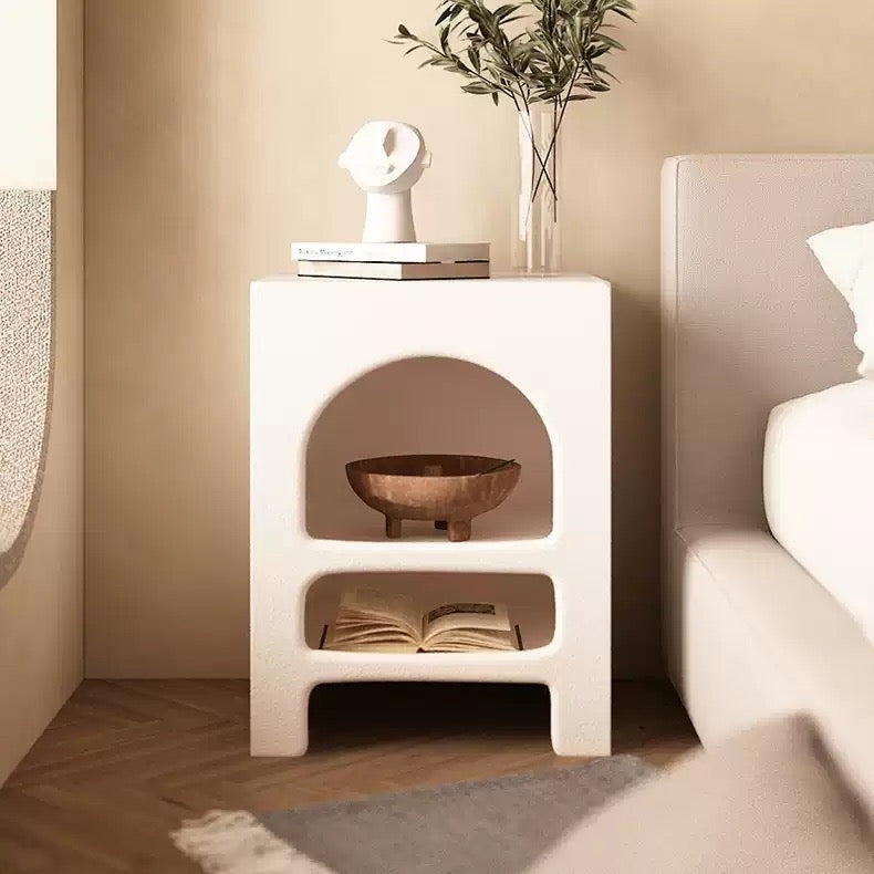 Bedside Table Decor Modern Boho End Table Cave Boho Style Side Tables And  Night Stands With Open Storage