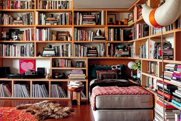 Bookcase Built In Shelving Floor To Ceiling Rainbow Book Organization Ideas