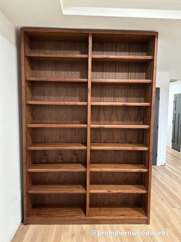 Bookcase Crown Molding Dark Brown Lower Cabinets Stately Home Library