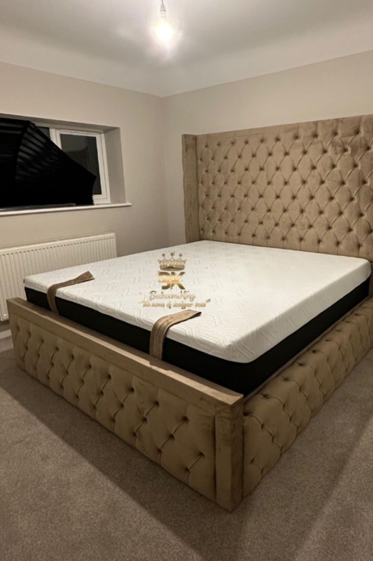 Charlie Wingback Bed Frame | Wingback Bed Frame