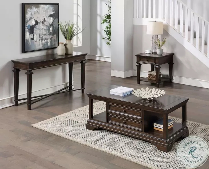 Coffee Table Lift Top Rectangular Espresso Wood Hidden Storage Shelf