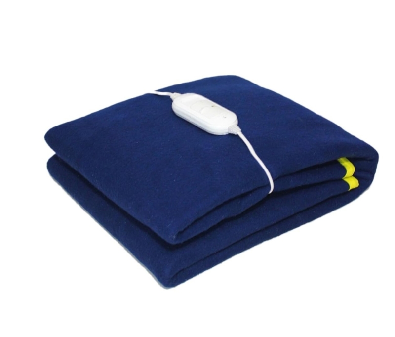 Electric Bed Warmer with Dual Controllers and Quilted Top