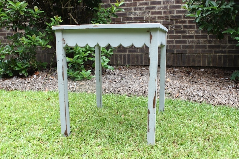End Table Tripod Legs Dark Wood Tripod Side Table