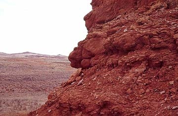 Eroded Rolling Clay Hills Desert Scenery Inspiration