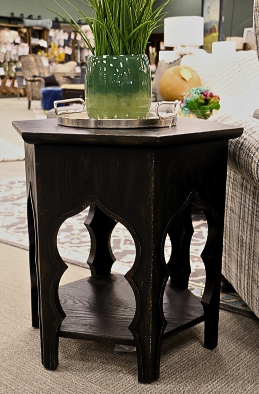 Hexagon End Table  Ramsower's Furniture & Design